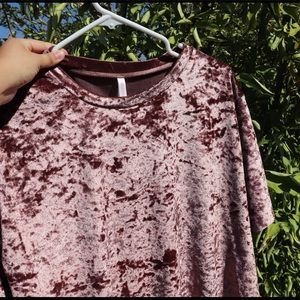 Xhilaration Velvet shirt